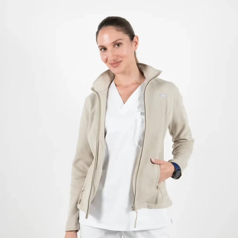 Rossie - Chaqueta Micropolar Protectora Beige - Image 20