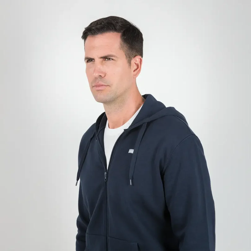 Vardi - Sudadera Profesional Softstyle de Hombre Trust Navy - Image 4