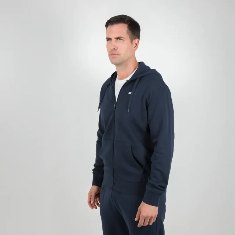 Vardi - Sudadera Profesional Softstyle de Hombre Trust Navy - Image 3