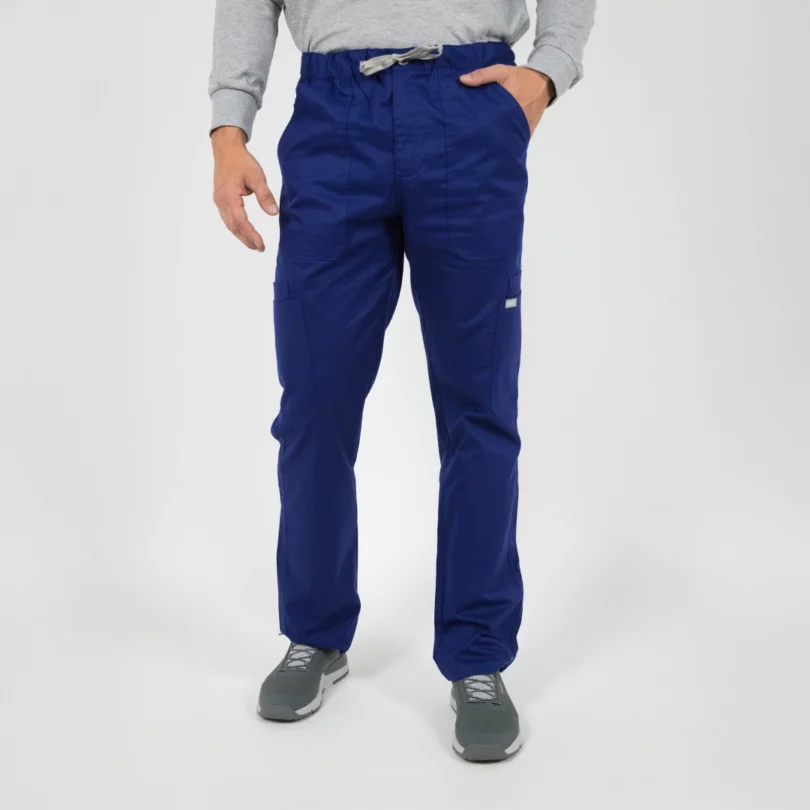 Teddy - Pantalón Sanitario Antibacteriano de Hombre Trust Navy