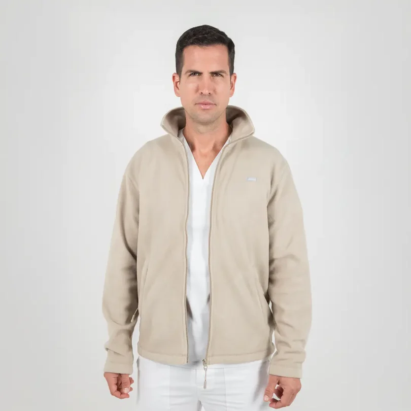 Freddie - Chaqueta Polar Artic de Hombre Steady Beige - Image 3