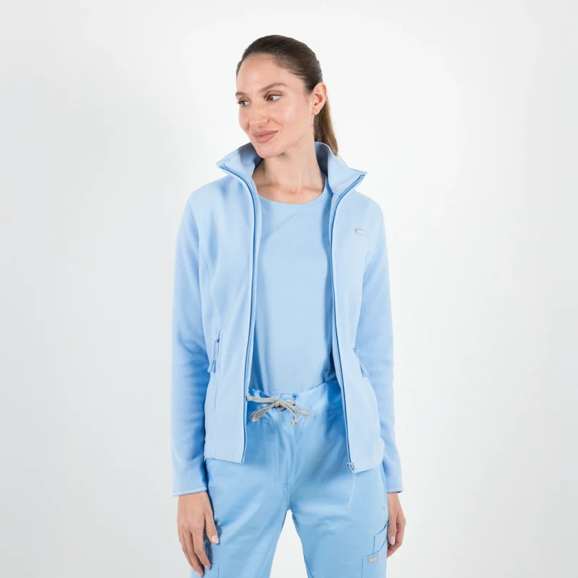 Rossie – Chaqueta Polar Artic de Mujer Serene Blue