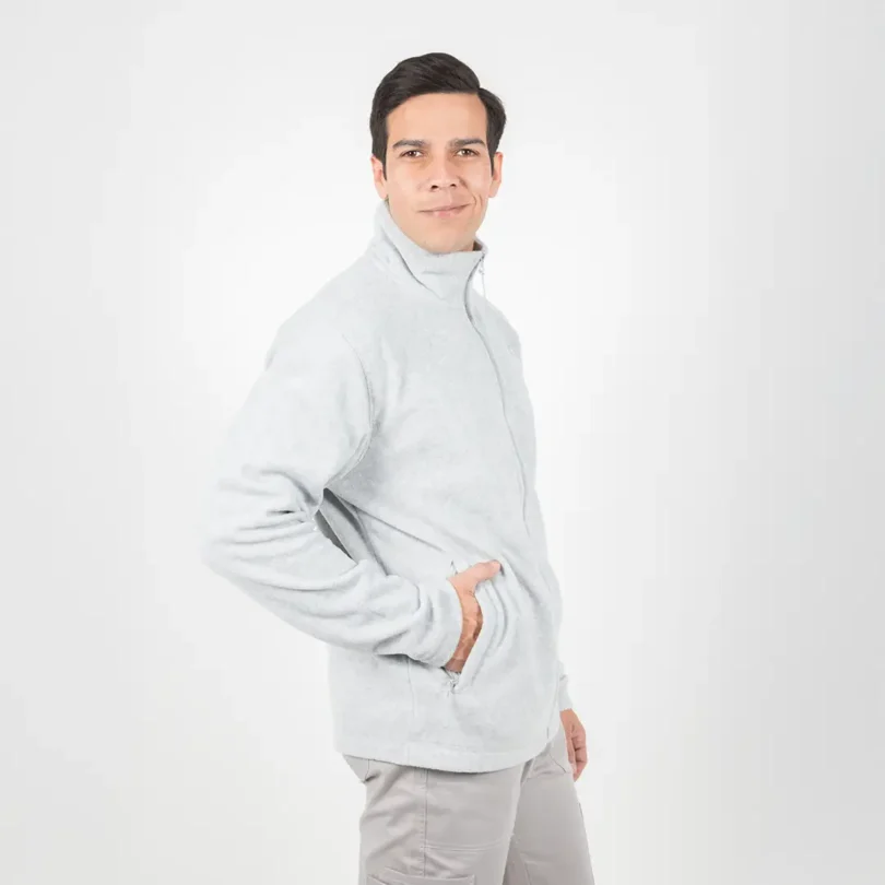 Freddie - Chaqueta Polar Artic de Hombre Precision Grey - Image 5