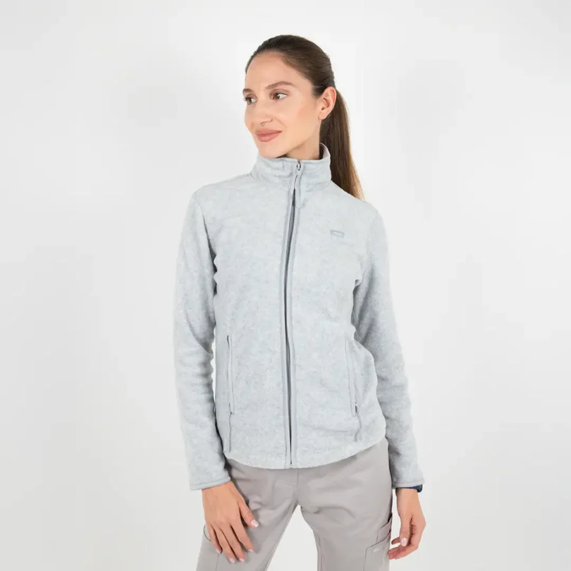 Rossie – Chaqueta Polar Artic de Mujer Precision Grey - Image 3